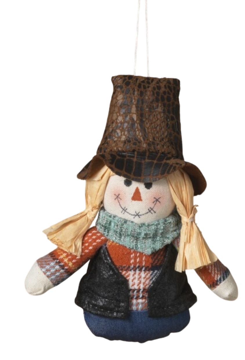Autumn Scarecrow Ornament -