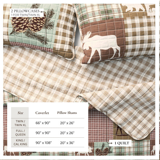 Rustic Landscape Quilt Set - Matthew Collection