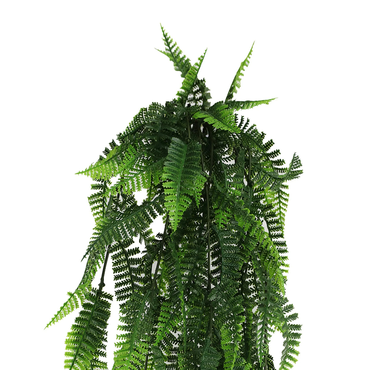 Fern Garland Artificial Hanging Bush 7.1×30in – NFPA 701 Certified – UV Resistant