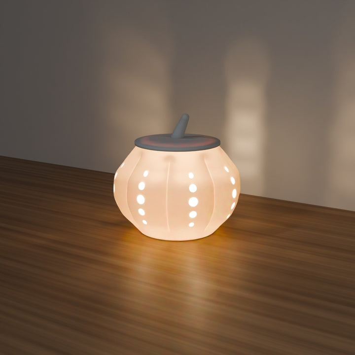 Perforated Pumpkin Luminary — 3D Printed Pumpkin Lantern