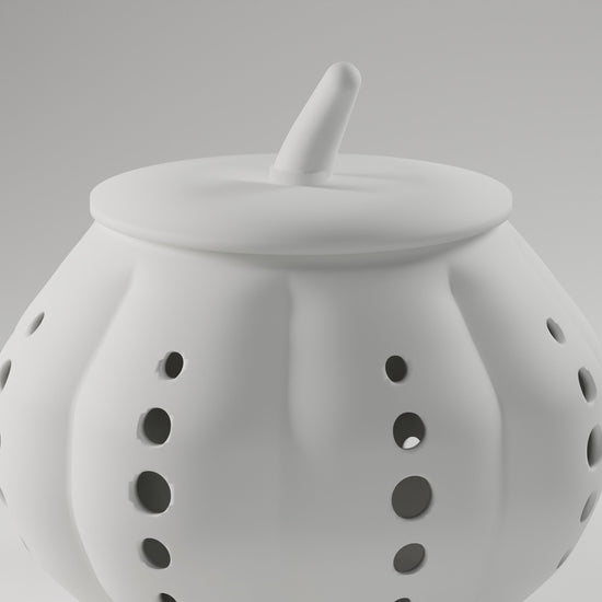 Perforated Pumpkin Luminary — 3D Printed Pumpkin Lantern