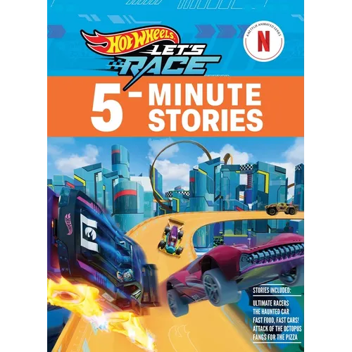 Hot Wheels Let's Race: 5-Minute Stories - Hardcover