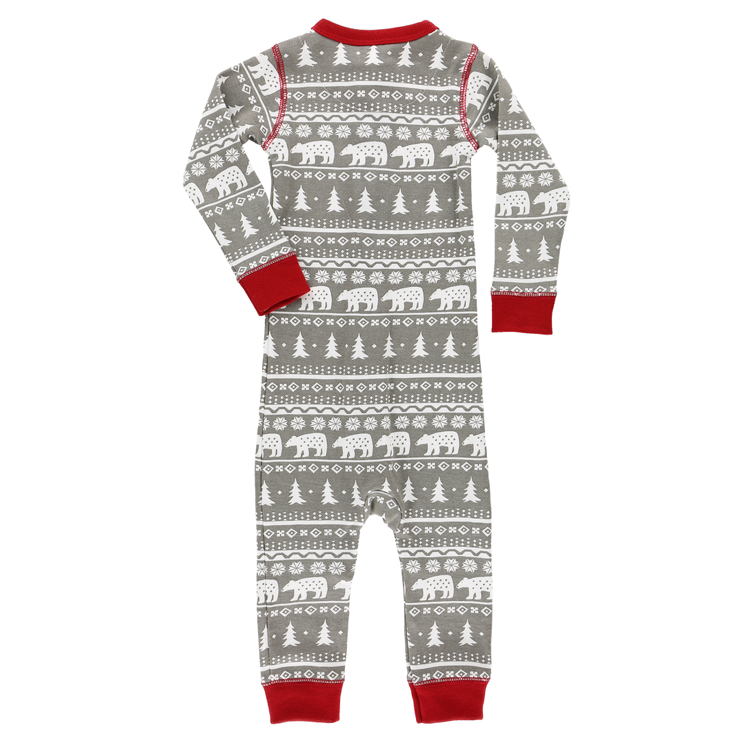 Nordic Bear Union Suit -