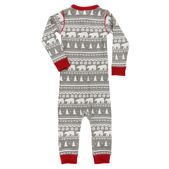 Nordic Bear Union Suit -
