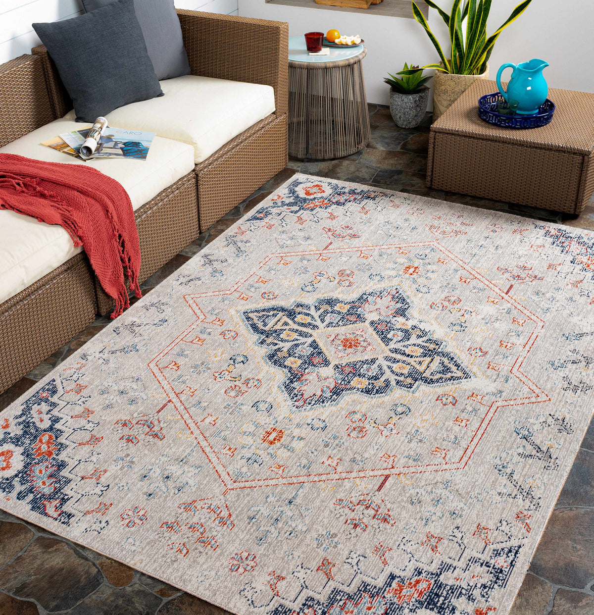 Papineauville Outdoor Area Rug - Clearance