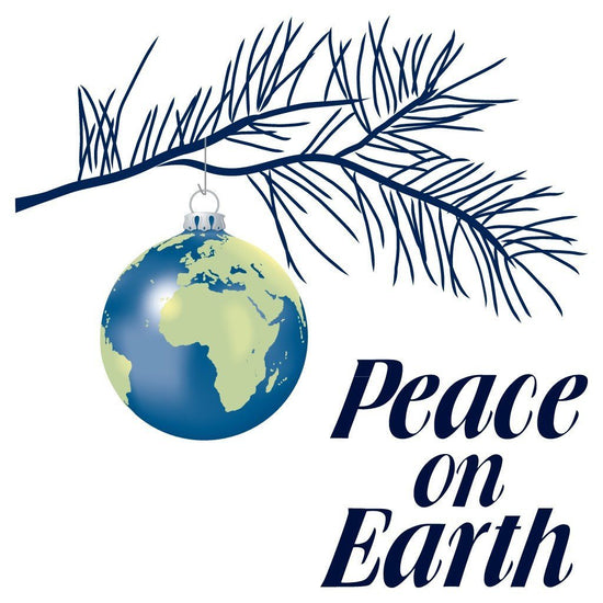 Peace on Earth Religious Christmas T-Shirt