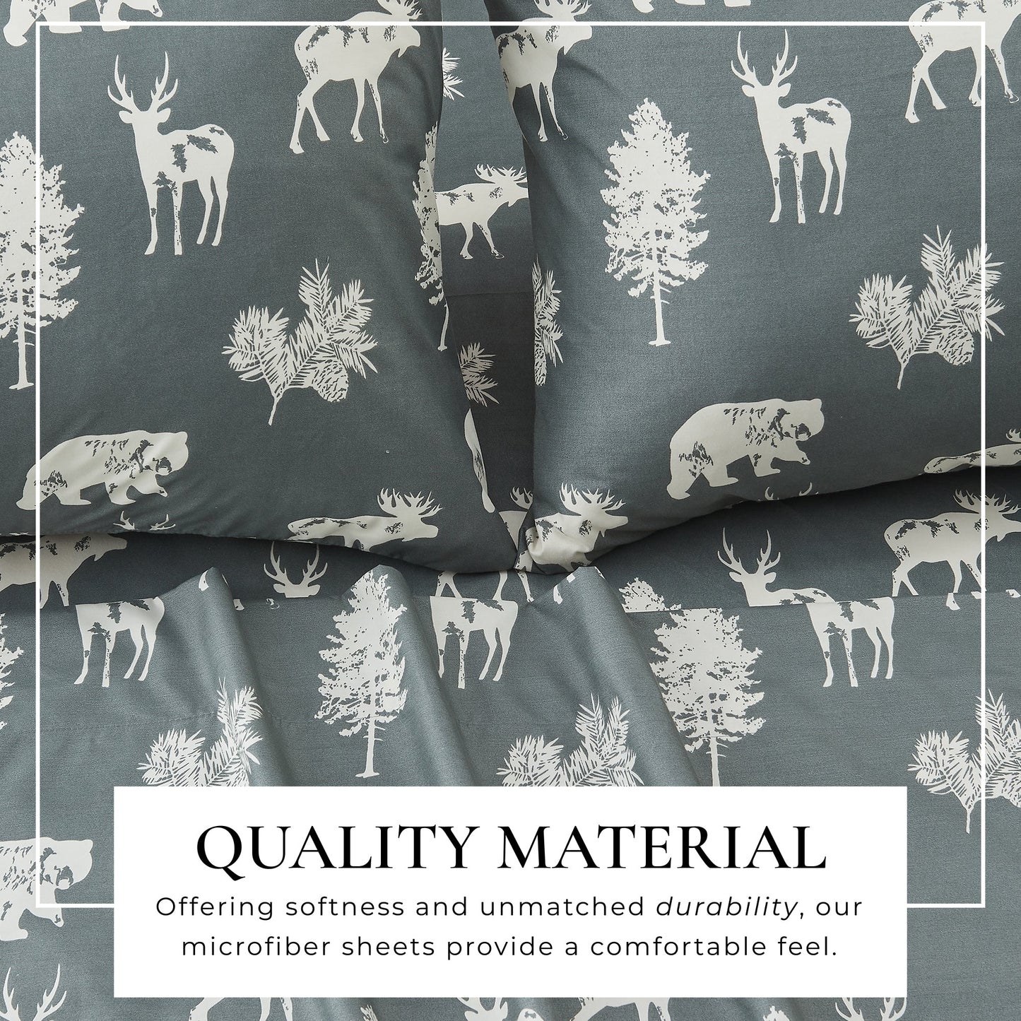 Lodge Printed Sheet Set - Mountain Ridge Collection