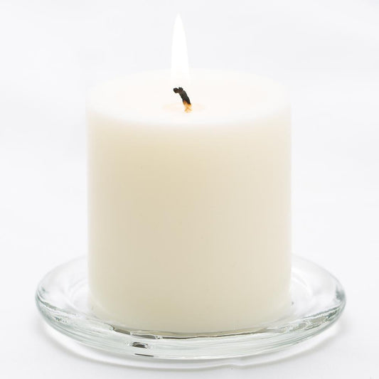 Pillar Candle 3in - Ivory