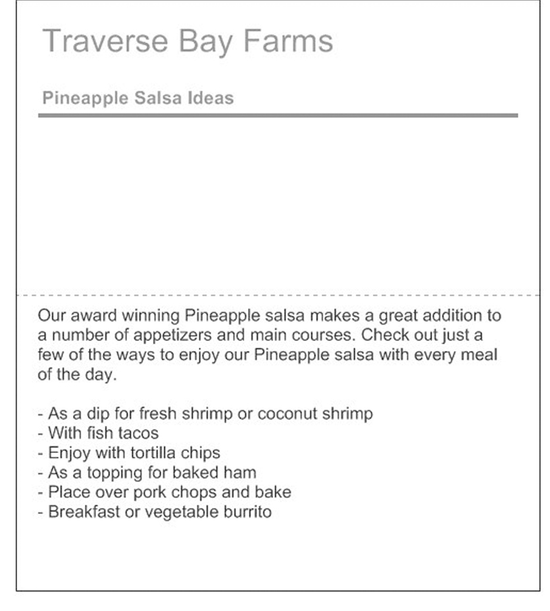 Pineapple Salsa - Medium, 16 oz - Unique salsa