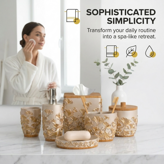 Bathroom Set – Valencia, 6 Piece