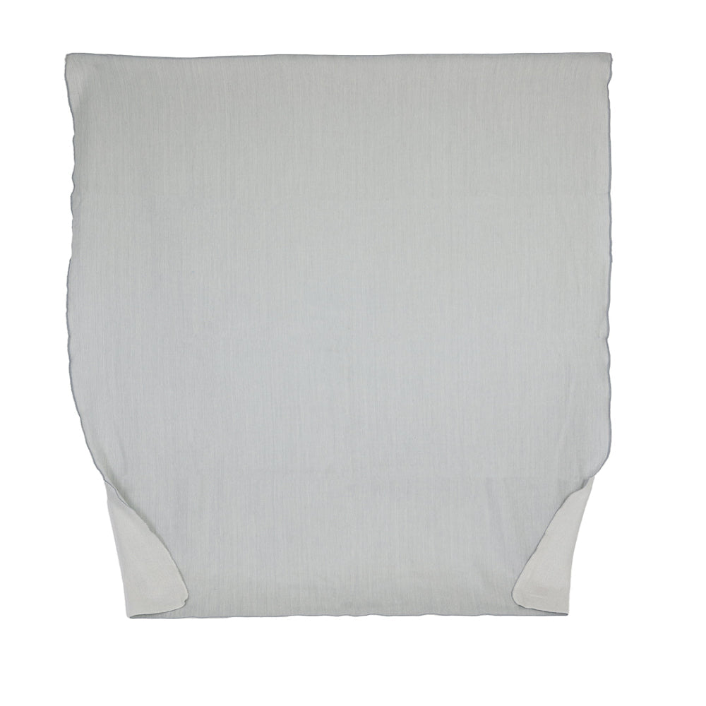 Reversible Handwoven Alpaca Throw Blanket | Gray & White | Kani Collection