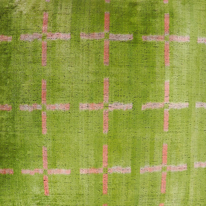 Positive Silk Velvet Ikat Pillow Cover, 20 x 20, designer-style velvet home decor