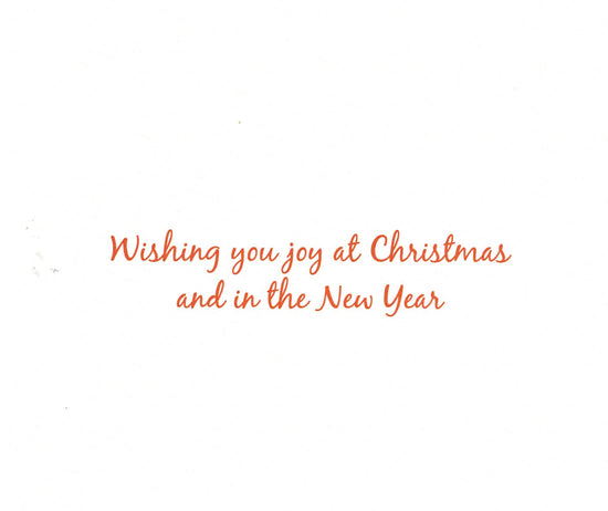 Joy Peppermint Garland Boxed Christmas Cards