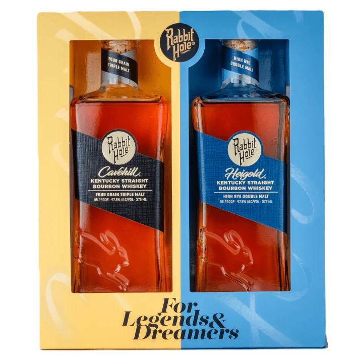 Rabbit Hole Distillery - 'Cavehill & Heigold' Kentucky Bourbon Gift Set (2x375ML), gourmet gift for special occasions from Cedar & Spice Gifts