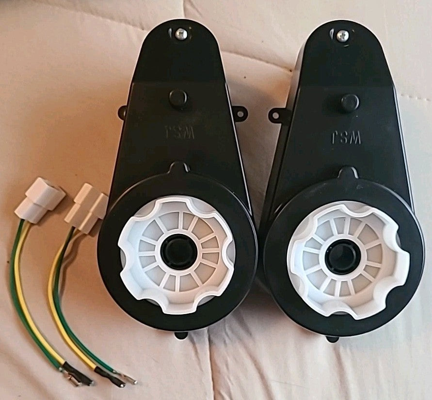12V RS550 DC Motor for Ride-On Toy Cars with Gearbox, 12000-40000 RPM