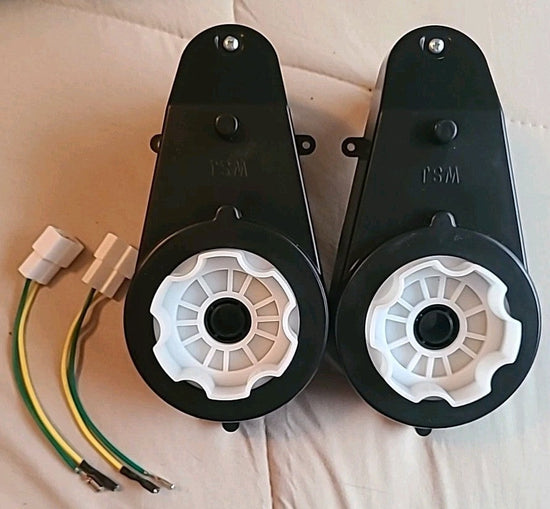 12V RS550 DC Motor for Ride-On Toy Cars with Gearbox, 12000-40000 RPM