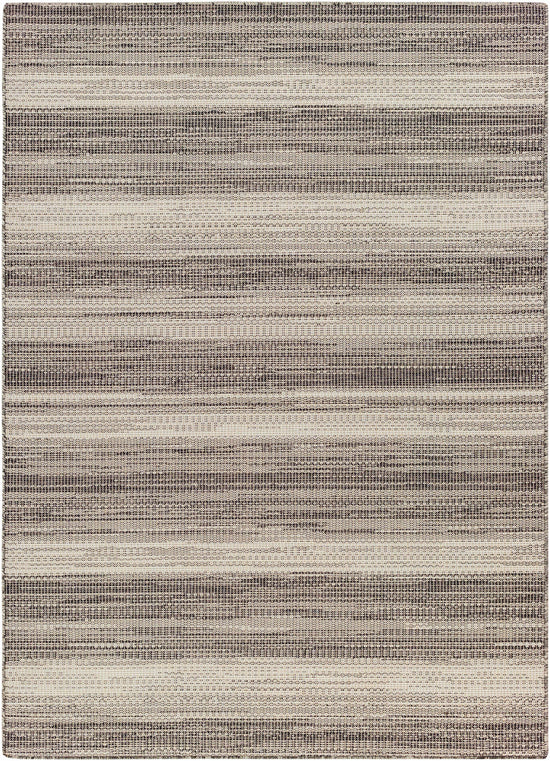 Kris Black Outdoor Area Rug - Clearance