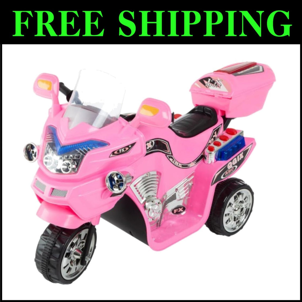 Electric 3-Wheel Trike for Kids Safe and Fun Ride