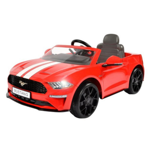 6V Ford Mustang Powered Red Ride-On Vehicle
