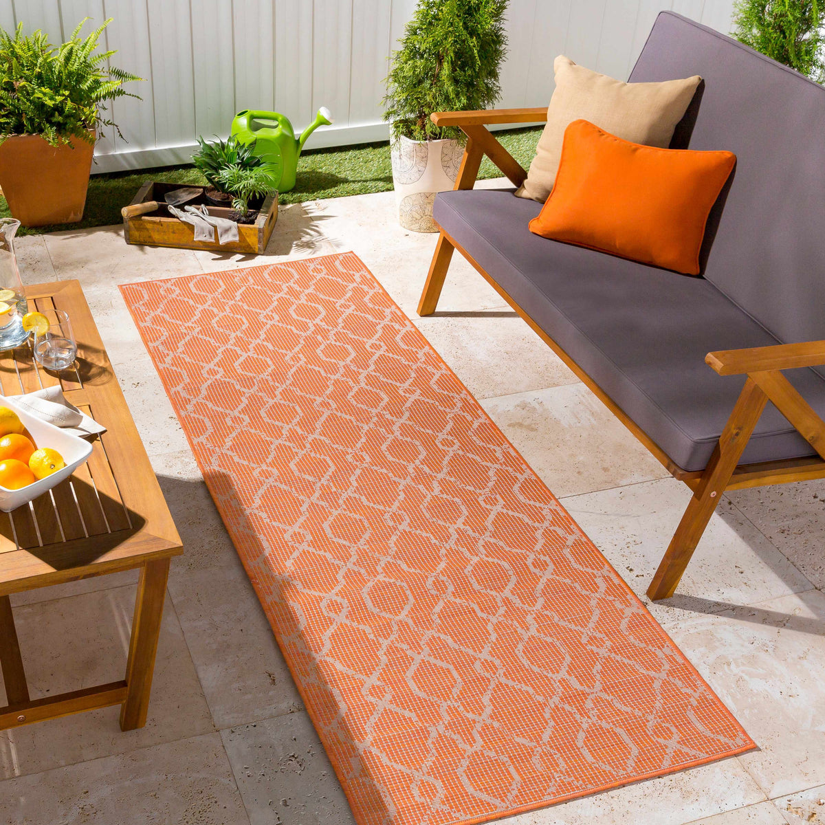 Rowde Flatweave Outdoor Area Carpet - Clearance