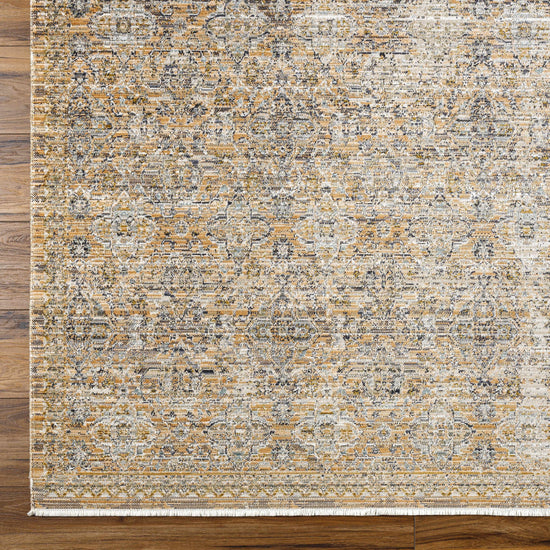 Margaret Beige & Blue Washable Outdoor Rug - Becki Owens x Livabliss - Clearance