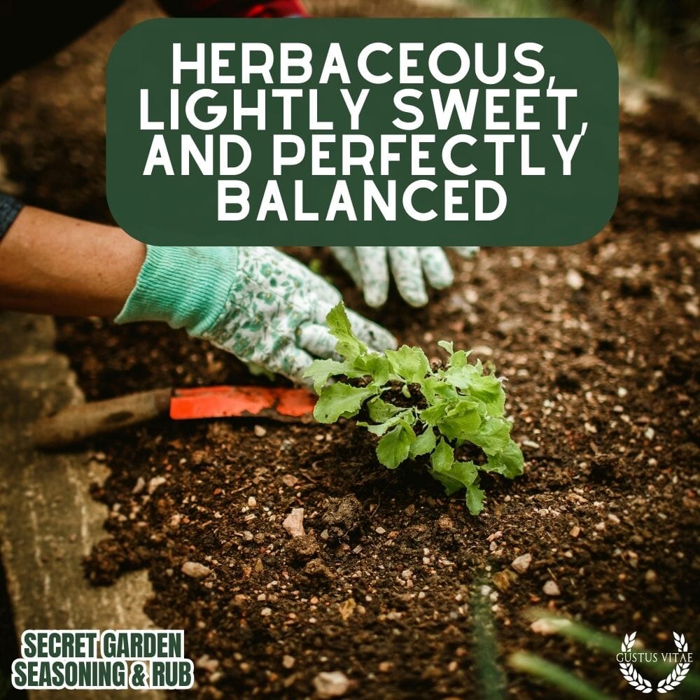 Secret Garden Seasoning & Rub | Gustus Vitae