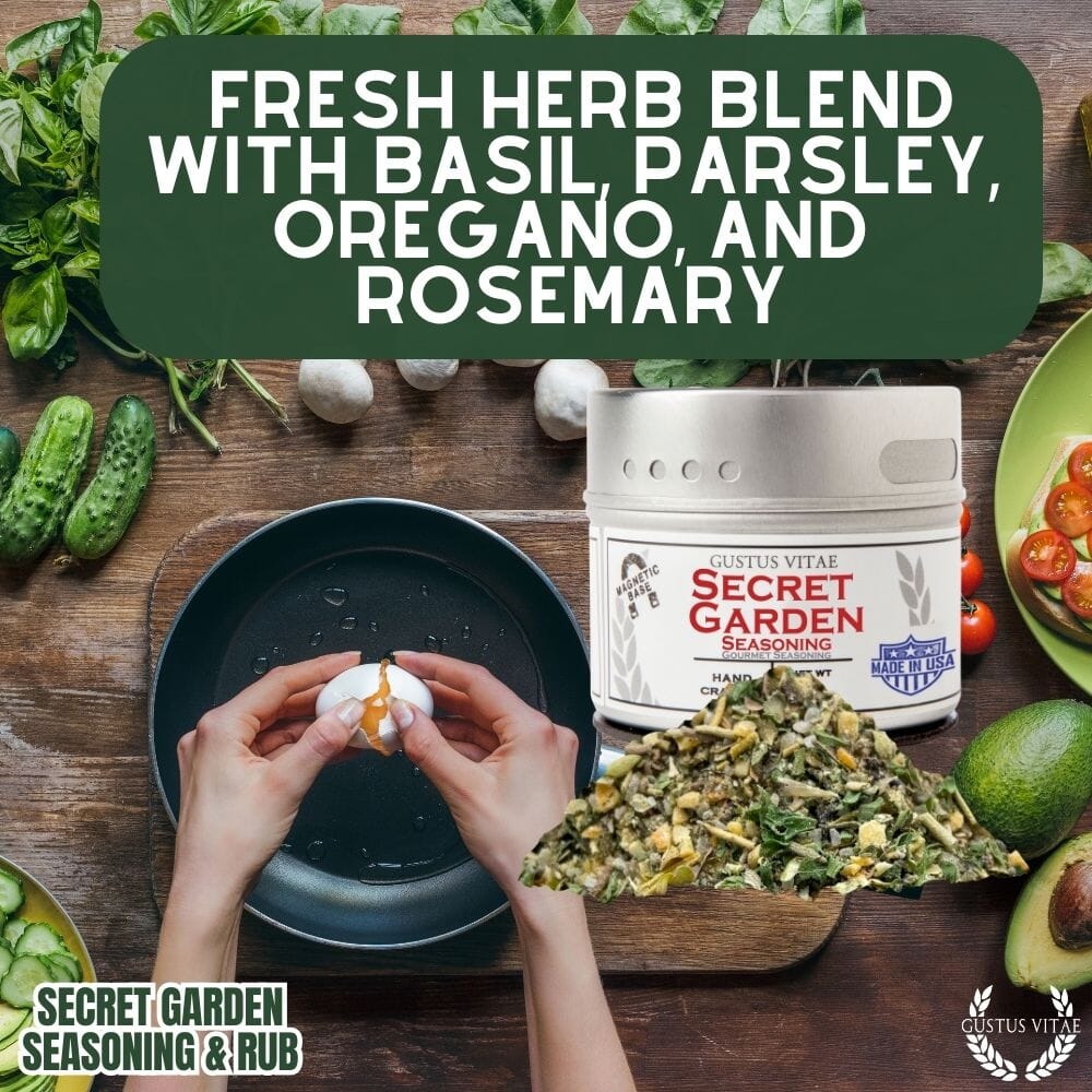 Secret Garden Seasoning & Rub | Gustus Vitae