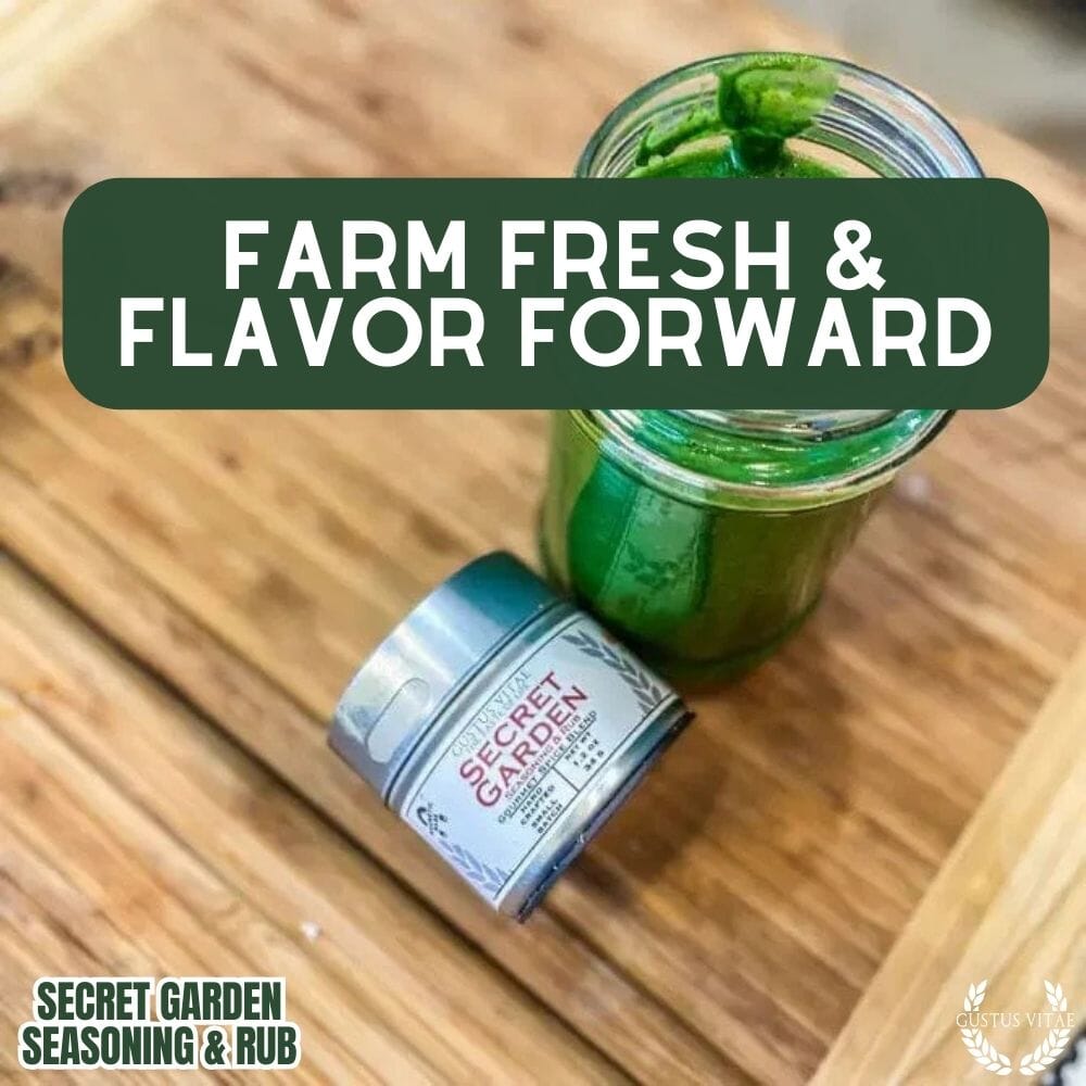 Secret Garden Seasoning & Rub | Gustus Vitae