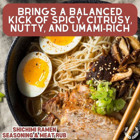 Shichimi Ramen Seasoning & Meat Rub