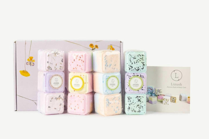 12-Piece Shower Steamers Gift Set – Natural Aromatherapy