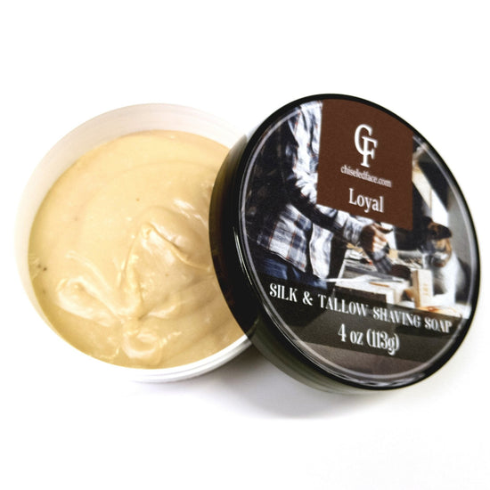 Silk Tallow Shave Soap - Loyal