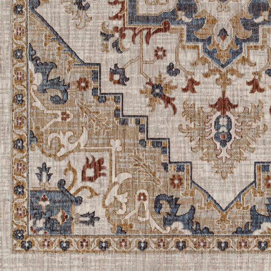 Lewa Cream Outdoor Area Rug - Clearance