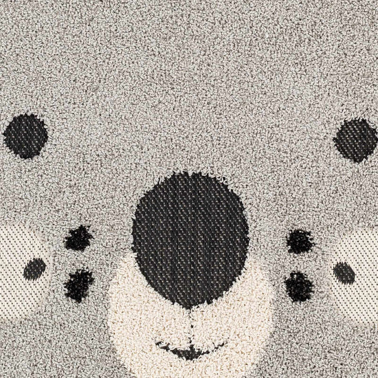 Kids Koala Animal Print Nursery Outdoor Area Rug - Clearance