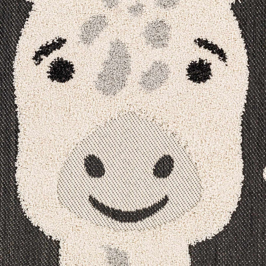 Kids Giraffe Animal Print Nursery Outdoor Area Rug - Clearance