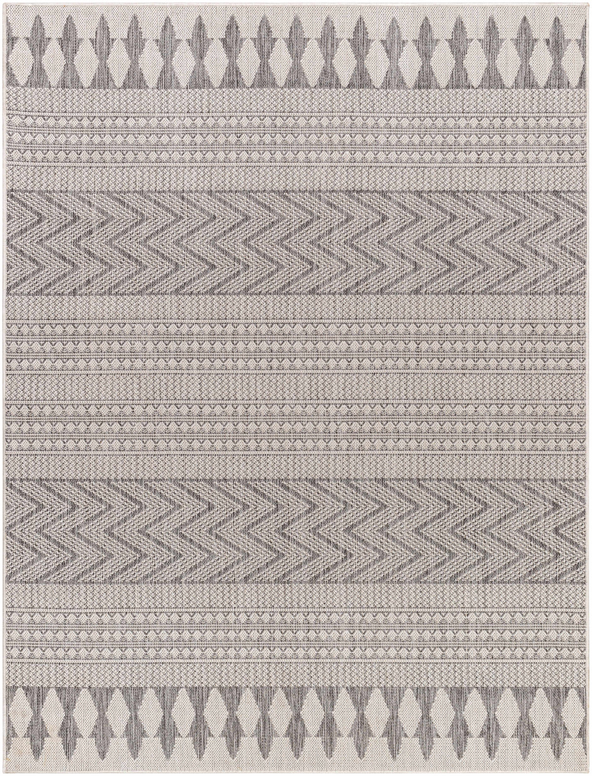 Asif Gray Outdoor Area Rug - Clearance