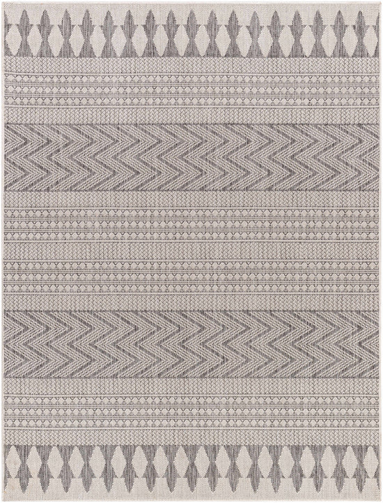 Asif Gray Outdoor Area Rug - Clearance