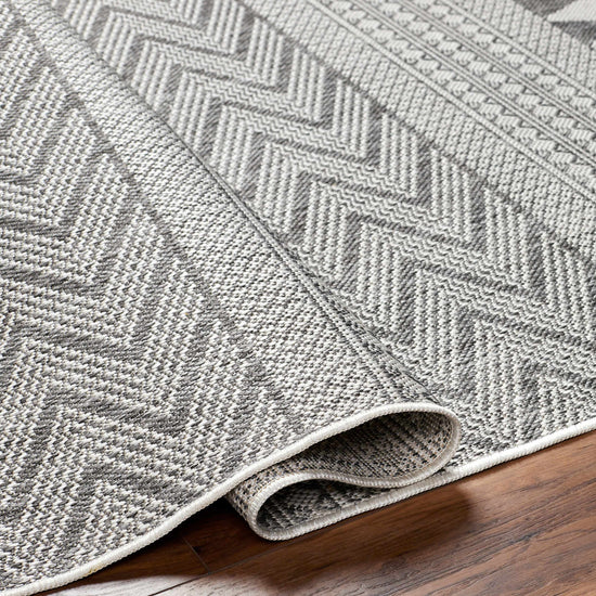 Asif Gray Outdoor Area Rug - Clearance