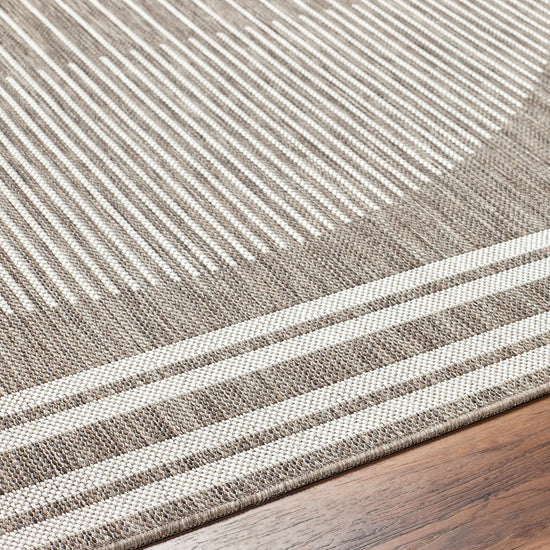 Aviya Brown Outdoor Area Rug - Clearance