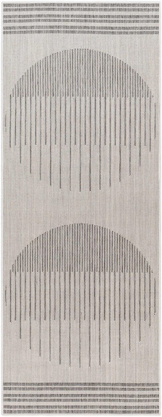 Aviya Light Gray Outdoor Area Rug - Clearance
