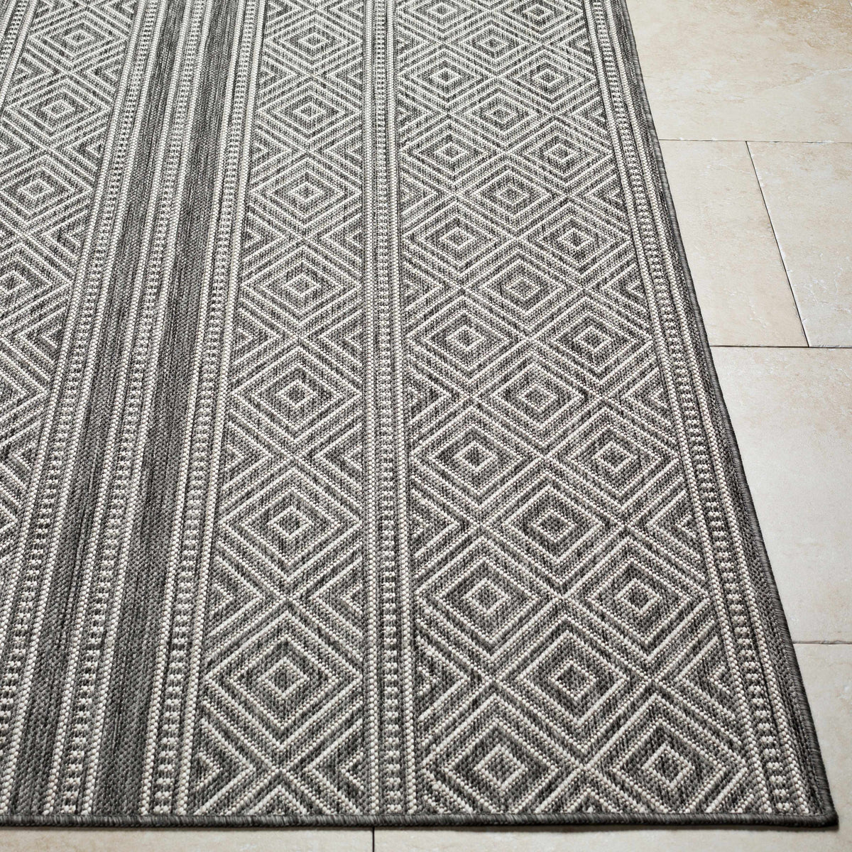 Cyan Outdoor Area Rug - Clearance