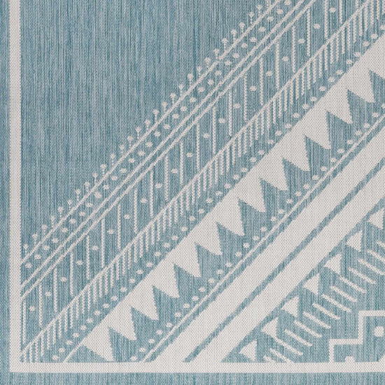 Deana Blue Outdoor Area Rug - Clearance