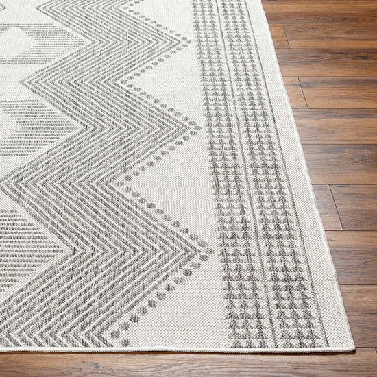 Evana Gray Outdoor Area Rug - Clearance