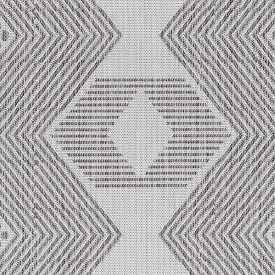 Evana Gray Outdoor Area Rug - Clearance