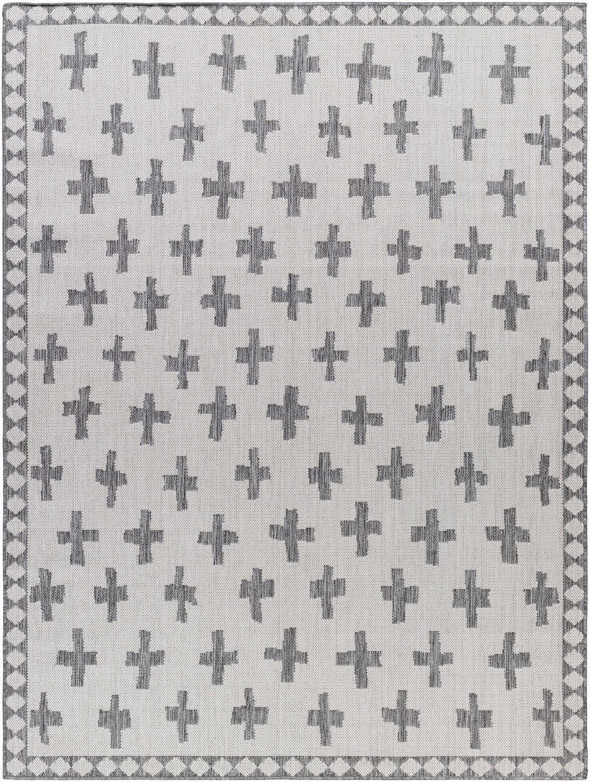 Kyna Gray Outdoor Area Rug - Clearance