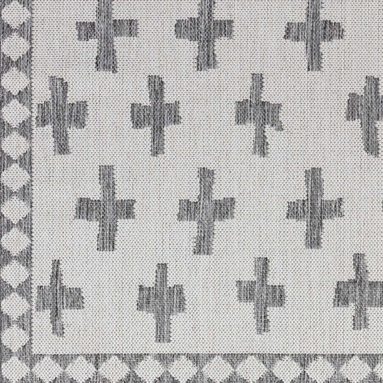 Kyna Gray Outdoor Area Rug - Clearance
