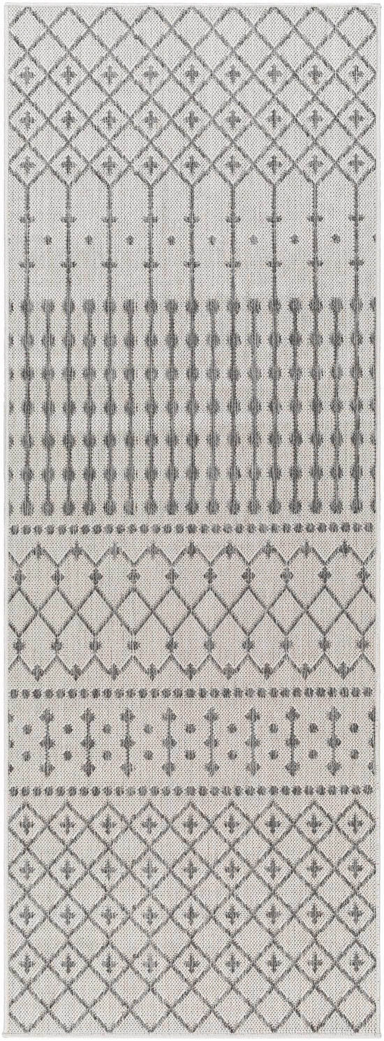 Lali Light Gray Outdoor Area Rug - Clearance