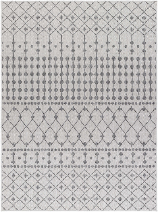Lali Light Gray Outdoor Area Rug - Clearance