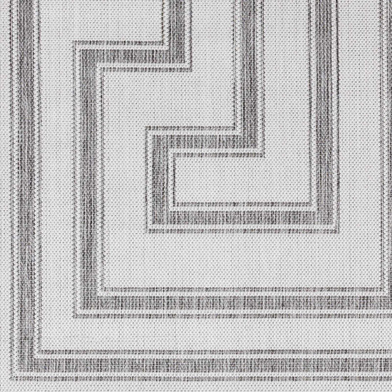 Taro Light Gray Outdoor Area Rug - Clearance