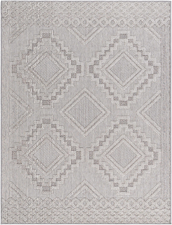 Arwid Light Gray Outdoor Area Rug - Clearance