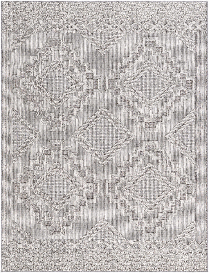 Arwid Light Gray Outdoor Area Rug - Clearance